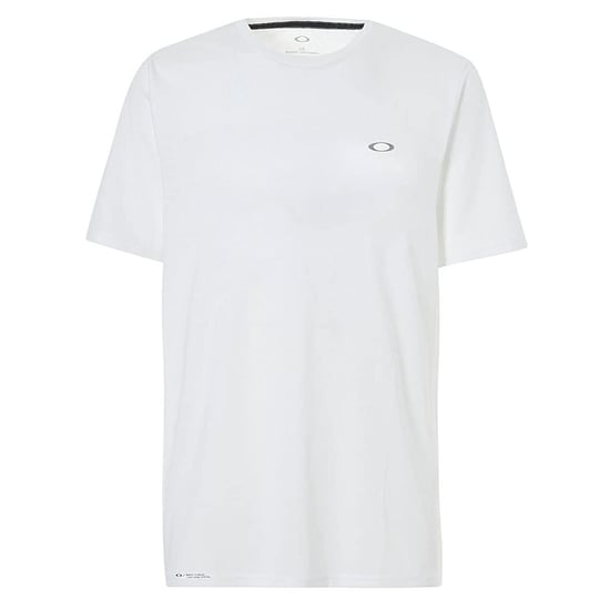 Oakley Graphic Logo Short Sleeve Crew Neck White Mens Plain T-Shirt 434006 100