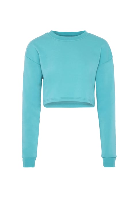 Mymo Sweatshirt Dames turkoois - Image 1