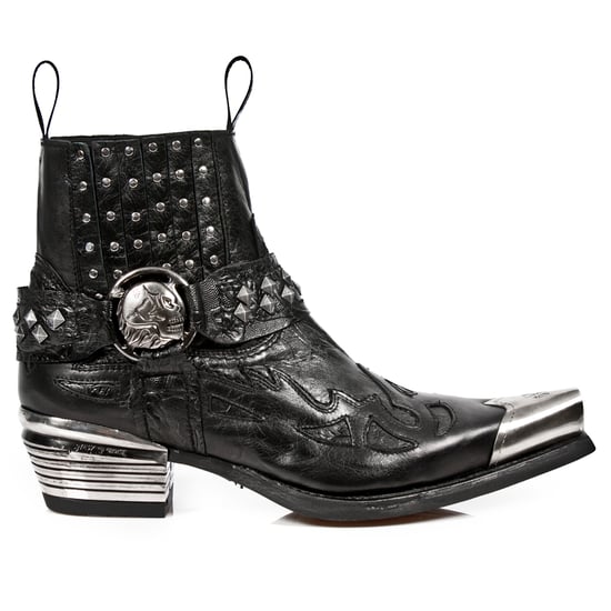 New Rock Black Metal Gothic Boots-7950P-S1