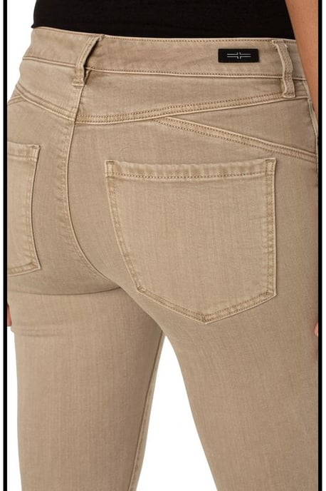 Piper Hugger Ankle Skinny Biscuit Tan Jeans