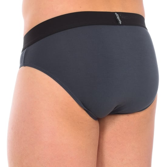Pack-2 Slips Sensitive Anatomical Front Bamboo A0C7L Men - Image 5