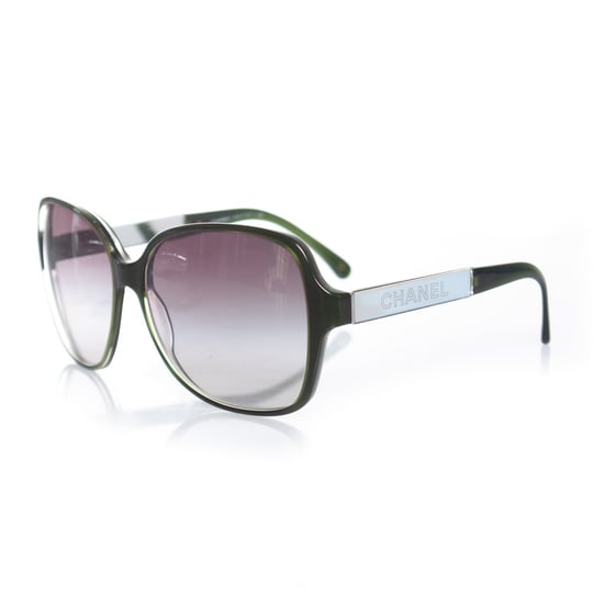 green squared sunglasses - Image 2