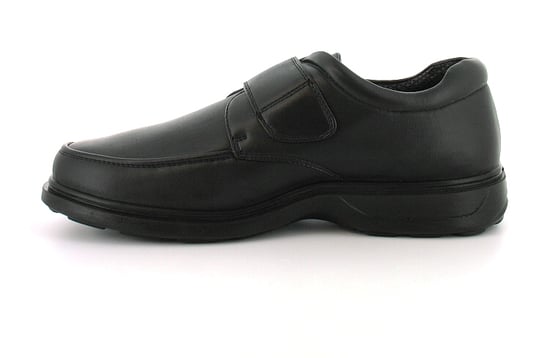 Comfisole Mens Smart Shoes Percy Touch Fastening black