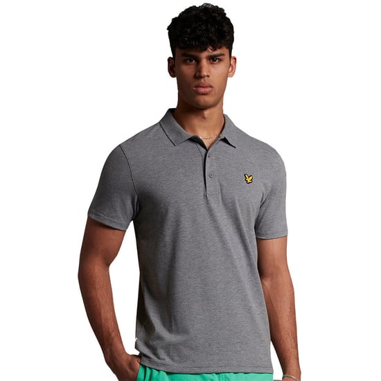 Lyle & Scott Sports Short Sleeve Polo Shirt in Grey - Image 1