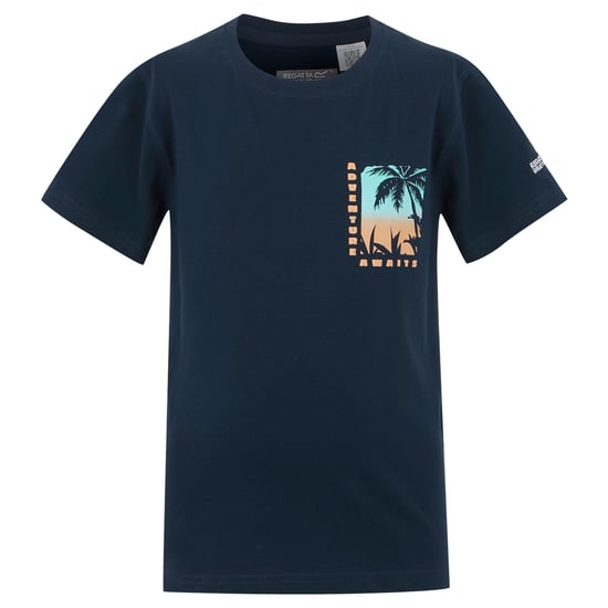 Regatta T-shirt Bosley VIII Parasailing för barn/ungdomar (Marin) - Image 1
