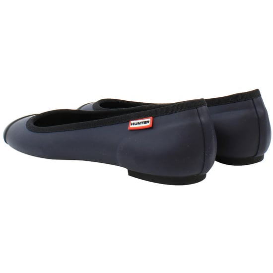 Hunter Original Ballet Womens Navy Shoes - Image 2