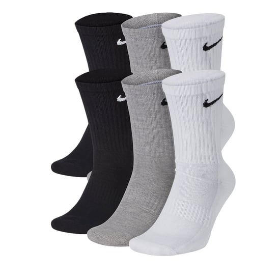 Nike Unisex Everyday Cushion Crew Training Socks (6 Pairs)