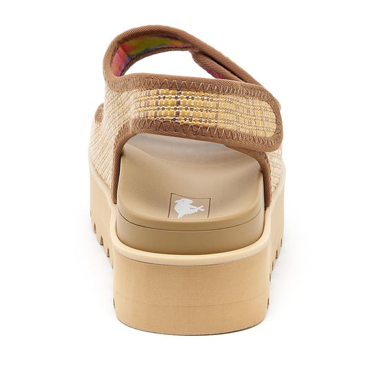 Rocket Dog Balmy Raffia Textile Dam Natural Sandaler - Image 2