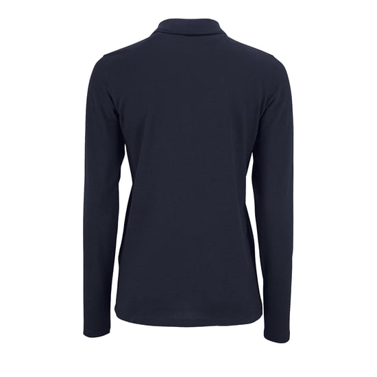 SOLS Dames/dames Perfecte Lange Mouw Pique Polo Shirt (Franse marine) - Image 2