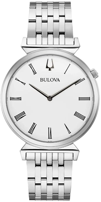 Bulova Regatta herenhorloge Zilverkleurig 96A232 - Image 1