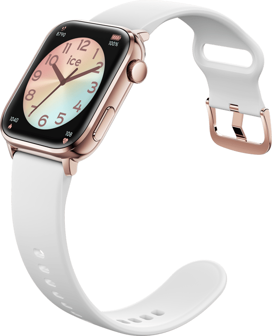 Ice Watch Ice Smart 2.0 - Rose Gold Unisex's White Watch 022537 - Image 3