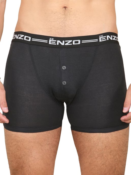 Enzo | Mens Boxers 3 Pack Assorted - Image 3