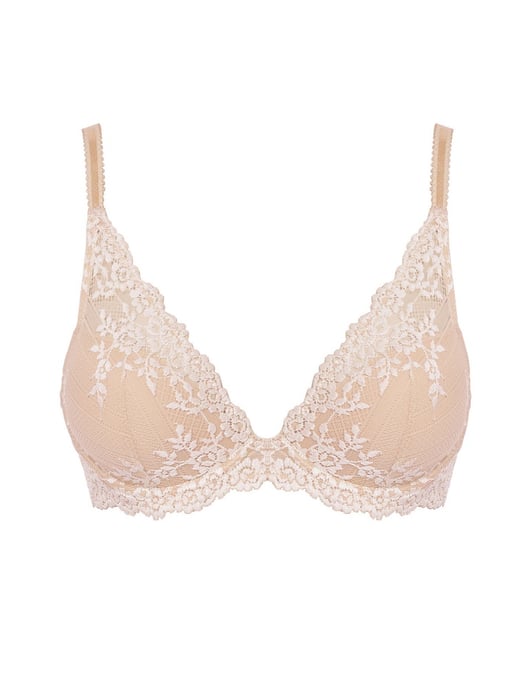 Embrace Lace Plunge Underwire Bra - Image 4