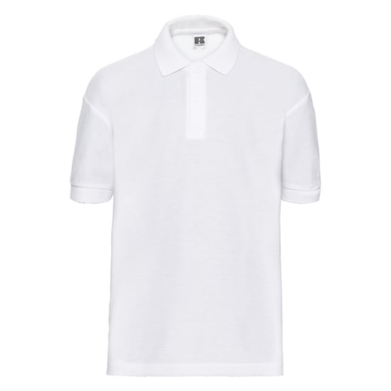 Russell Poloshirt van katoen voor kinderen (Wit) - Image 1