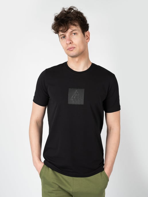 Iceberg T-Shirt C-Neck Men's Black - Image 3