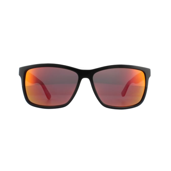 Lacoste Sunglasses L705S 003 Black Grey Red Mirror