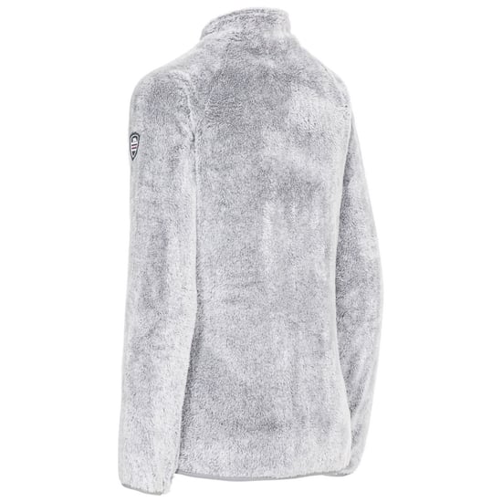 Trespass Womens/Ladies TELLTALE Winter Fleece Jacket (Silver Grey)