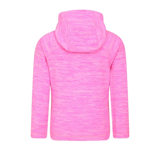 Mountain Warehouse Snowdonia II Full Zip Hoodie Kinderen/Kinderen (Helder Roze) - Image 2