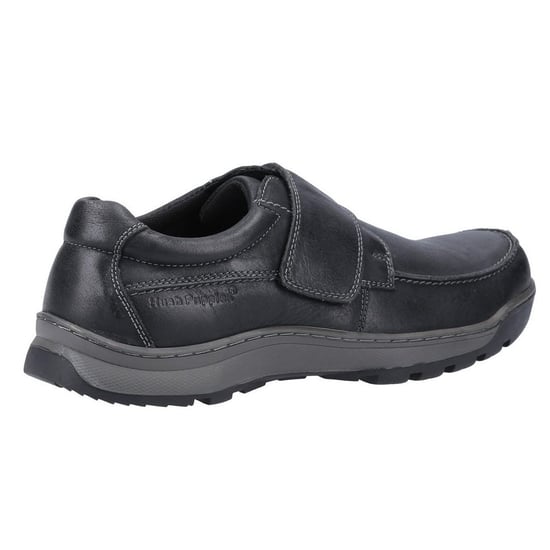 Hush Puppies Heren Casper Leren Schoenen (Zwart) - Image 2
