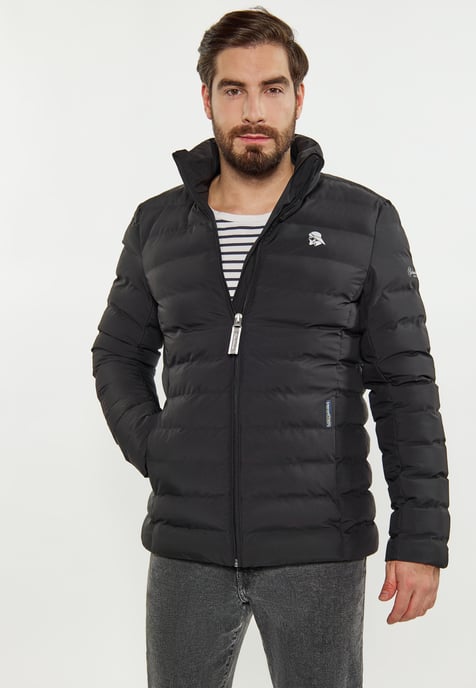 Schmuddelwedda Overgangsjas / Winterjas Heren zwart - Image 3