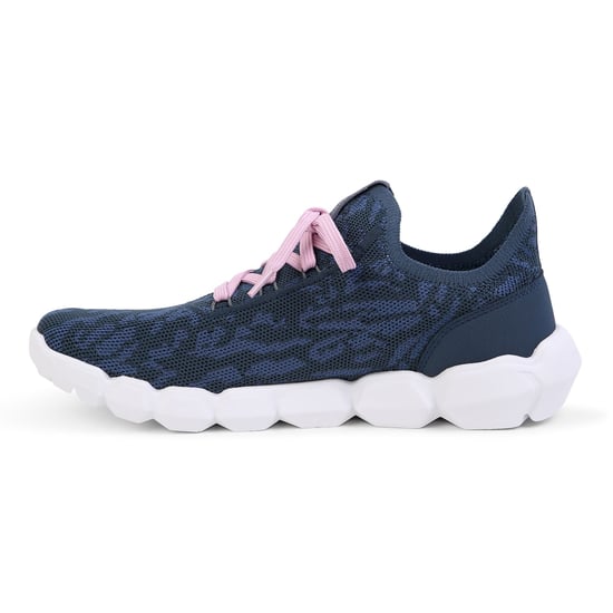 Dare 2B Womens/Ladies Hex-At Knitted Recycled Trainers (Orion/Powder Pink)