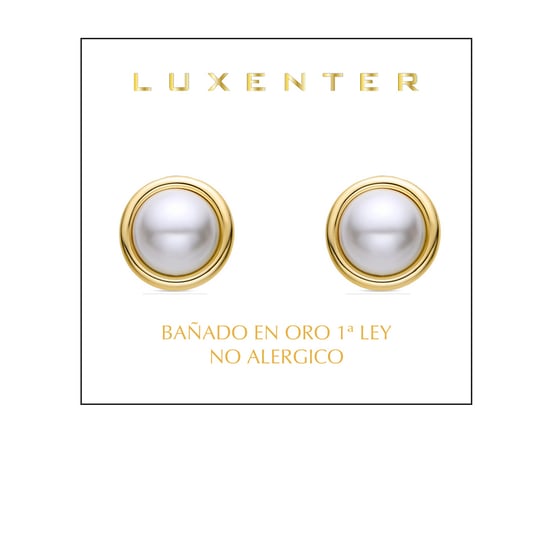 Luxenter oorbellen afgewerkt in 18K geel goud - Adriel - Image 2