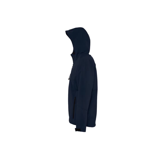 SOLS Heren Replay Hooded Soft Shell Jacket (ademend, winddicht en waterbestendig) (Franse marine) - Image 3