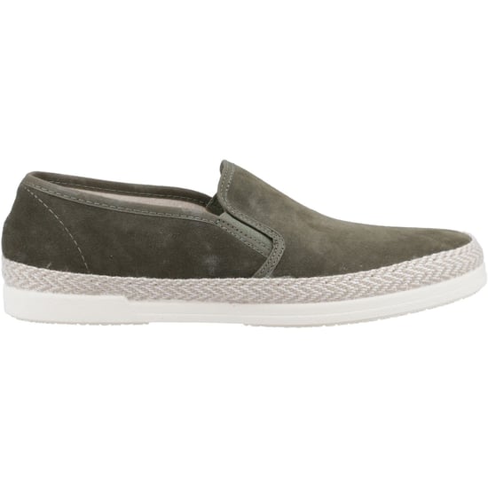 Dune Francisco Suede Men's Khaki Trainers - Image 6