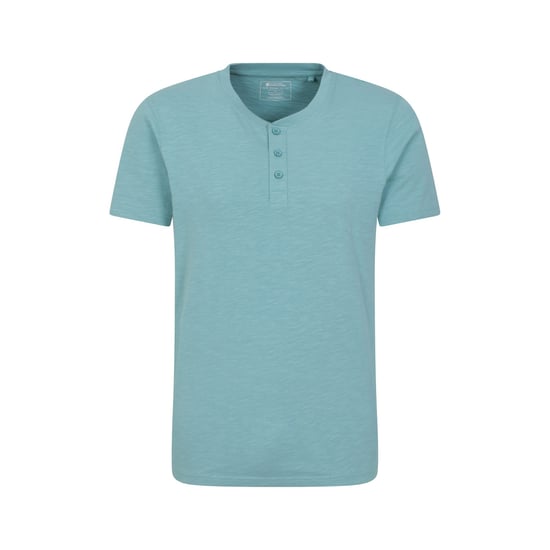 Mountain Warehouse Mens Hasst Organic T-Shirt (Turquoise)