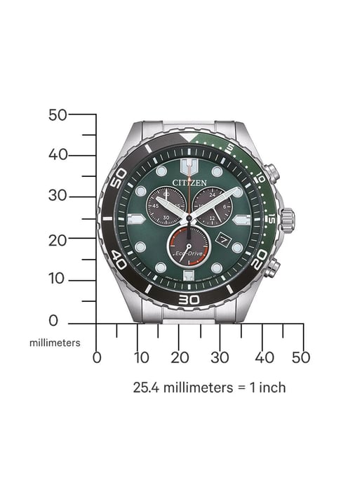 Citizen Of Sporty Aqua Men's Silver Watch AT2561-81X - Image 4