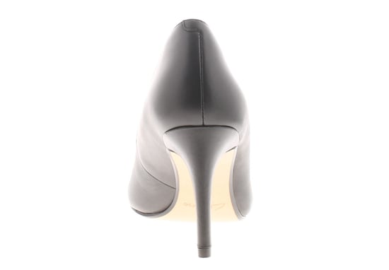 Clarks Womens Court Shoes Laina Rae Leather Slip On black - Image 4