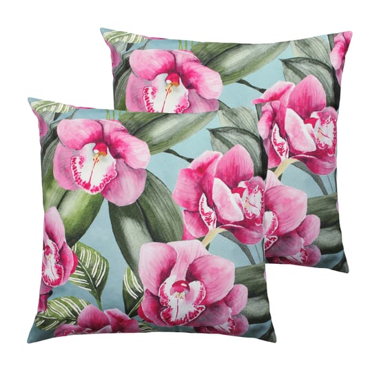 Orchids Cushions (Twin Pack)