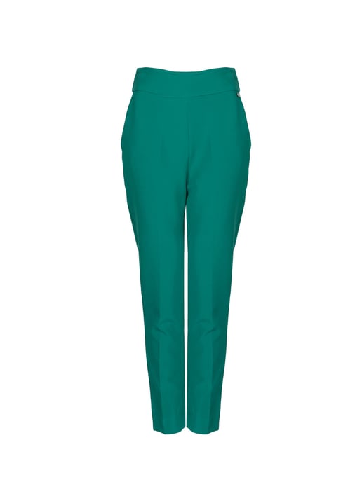 Liu Jo Trousers Woman's Green - Image 1