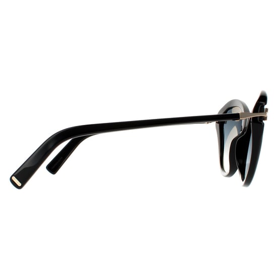 Tom Ford Cat Eye Womens Shiny Black Smoke Gradient - Image 4