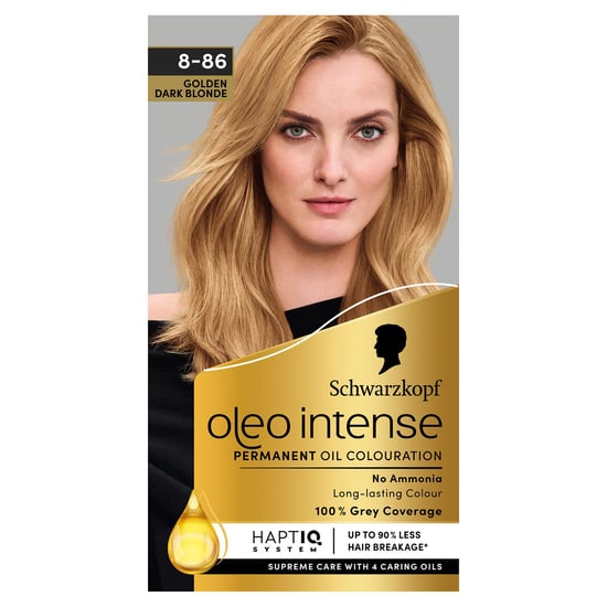 Oleo Intense Permanent Oil Colour Hair Dye, -8-86 Golden Dark Blonde