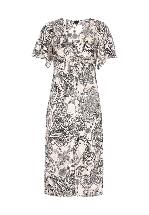 Dreimaster Dress women marine white