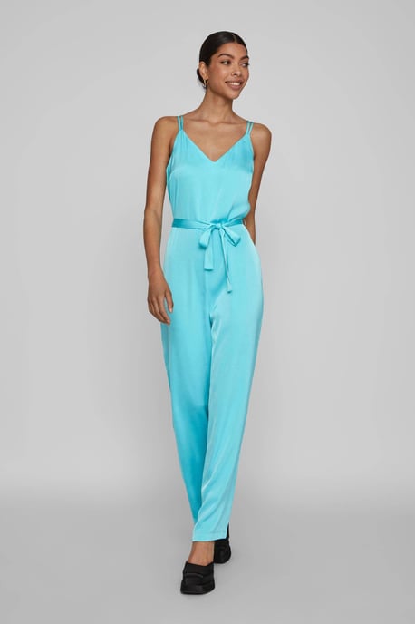 VILA jumpsuit VIRAVENNA blå - Image 5