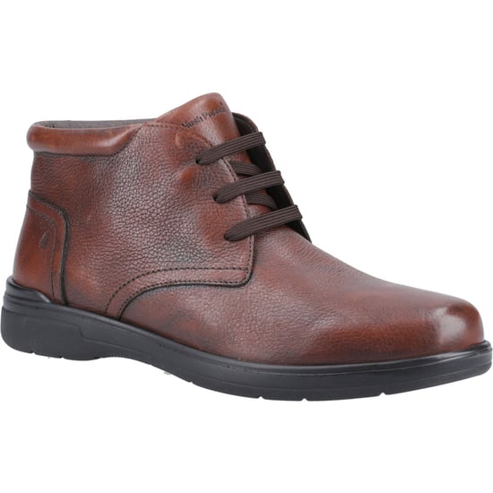 Hush Puppies Malcolm Leder Heren Bruin Laarzen - Image 1