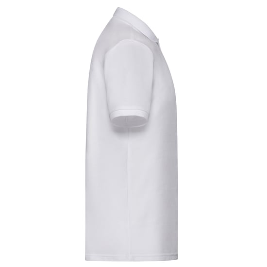 Fruit of the Loom Heren Polycotton Pique Poloshirt (Wit) - Image 3