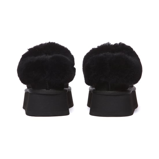 EVER AU Australia Women Topknot Leather Slippers