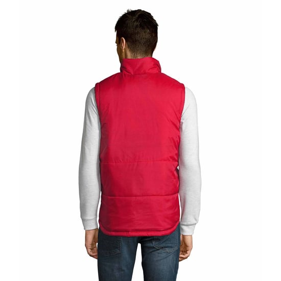 SOLS Warm Unisex Gewatteerd Bodywarmer Jasje (Rood) - Image 3