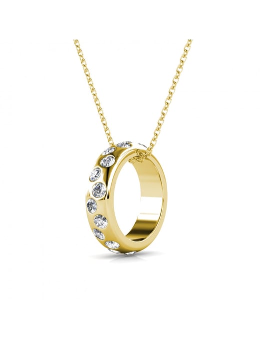 Joy-hänge - guld och kristall - Image 4