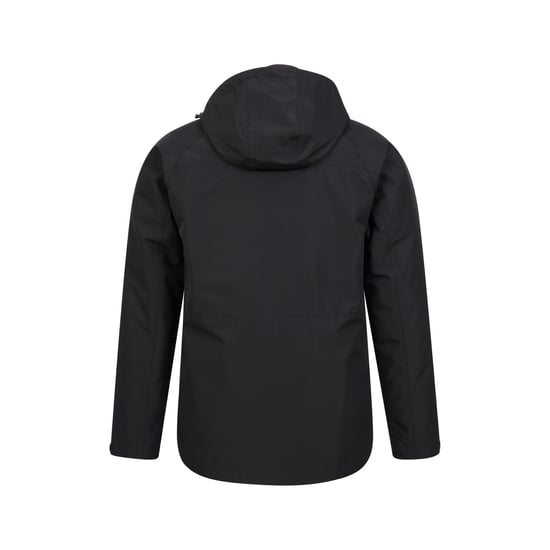 Mountain Warehouse Heren Alaskan 3 In 1 Waterdichte Jas (Zwart) - Image 2
