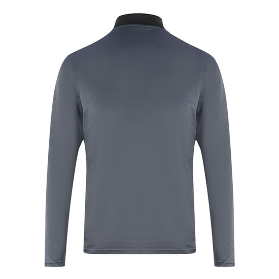 Lyle & Scott Golf Venteech Long Sleeve Dark Grey Polo Shirt - Image 2