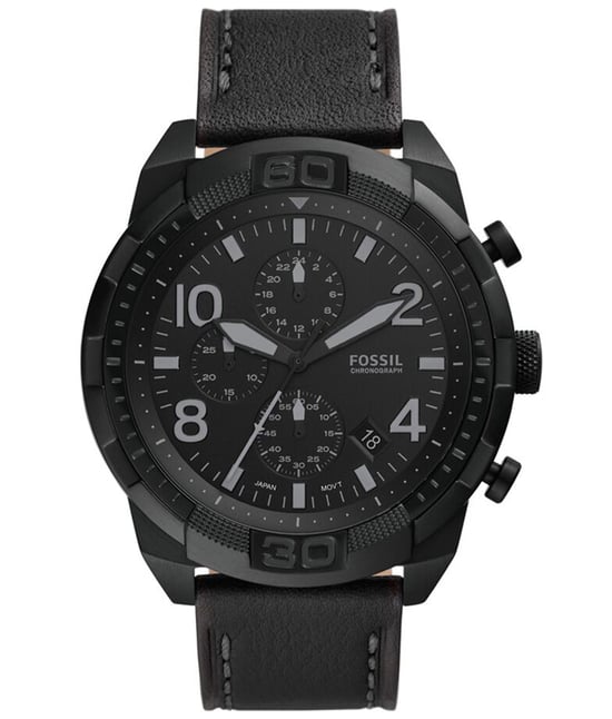 Fossil Bronson herenhorloge Zwart FS5874 - Image 1