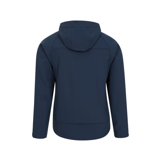 Mountain Warehouse Mens Exodus Waterproof Soft Shell Jacket (Blue) - Image 2