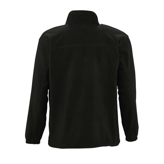 SOLS Heren North Full Zip Outdoor Fleece Jacket (Zwart) - Image 2