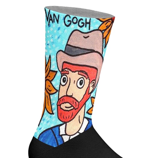 Unisex Elastic Printed Long Socks