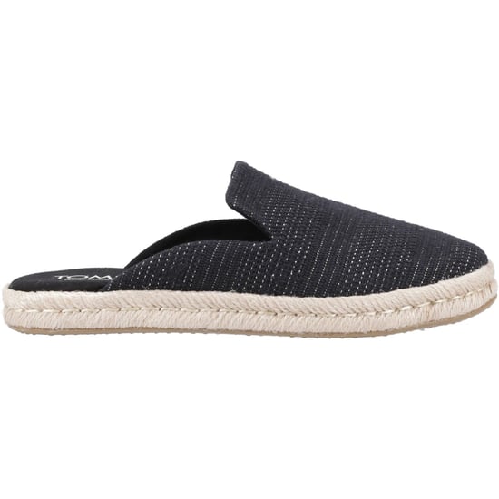 TOMS Santiago Muiltjes Textiel Vrouwen Zwart Metallic - Image 5
