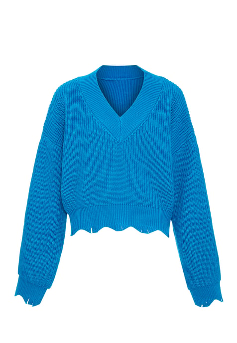 Mymo Jumper Dames turkoois - Image 1